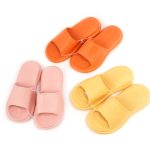 Հողաթափ կանացի տնային - Striped lady's home slippers/37-38