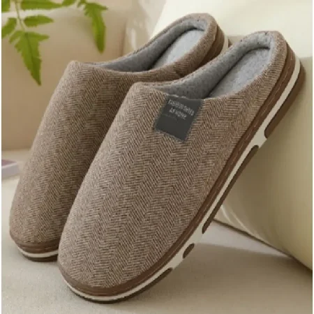 Men's cotton slippers