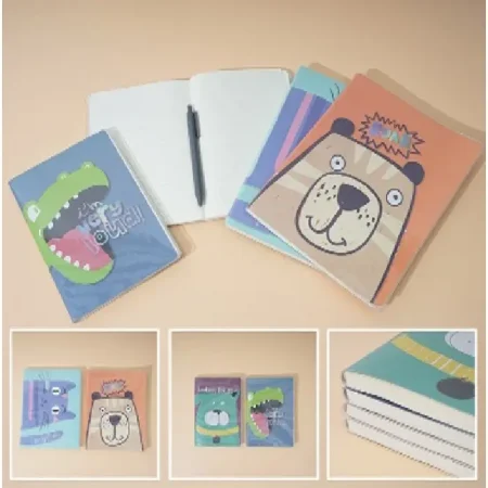 Plastic cover notebook
